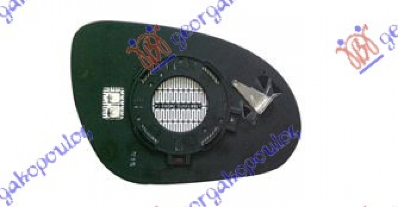 STAKLO RETROVIZORA SA GREJACEM -11 (ASFE