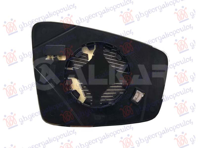 STAKLO RETROVIZORA SA GREJACEM (2 PIN) (KONVEKSNO STAKLO)