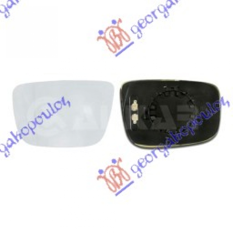 STAKLO RETROVIZORA SA GREJACEM (ASFERICN