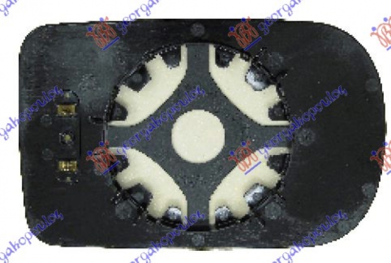 STAKLO RETROVIZORA SA GREJACEM (ASFERICN