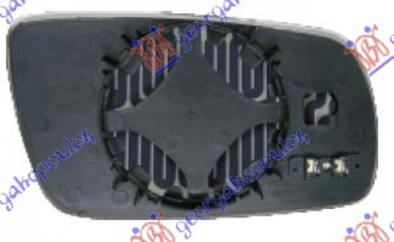 STAKLO RETROVIZORA SA GREJACEM (ASFERICN