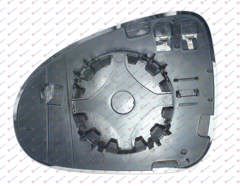 STAKLO RETROVIZORA SA GREJACEM (ASFERICN