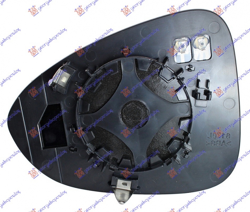 STAKLO RETROVIZORA SA GREJACEM (ASFERICN