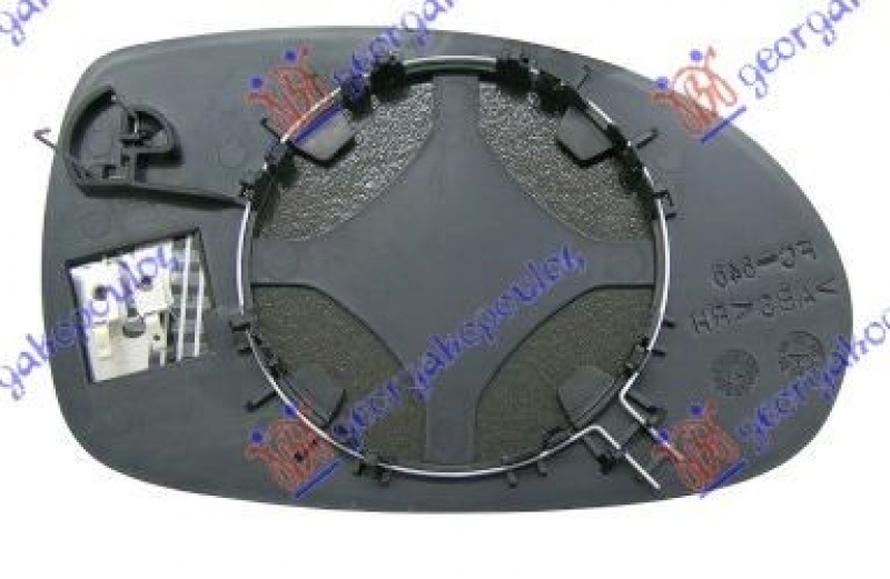 STAKLO RETROVIZORA SA GREJACEM (ASFERICN