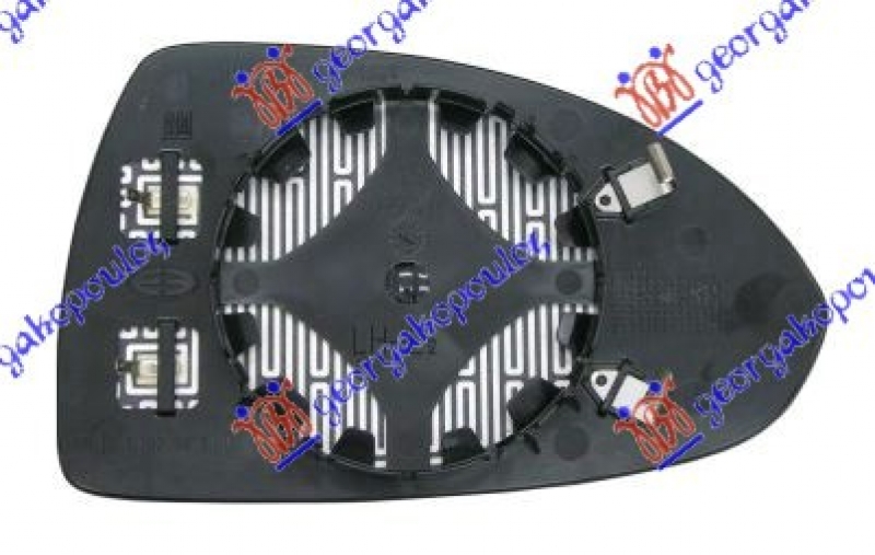 STAKLO RETROVIZORA SA GREJACEM (ASFERICN