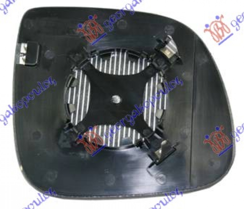 STAKLO RETROVIZORA SA GREJACEM (ASFERICN