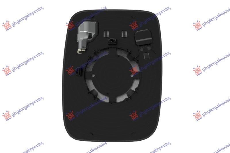 STAKLO RETROVIZORA SA GREJACEM (ASFERICNO)