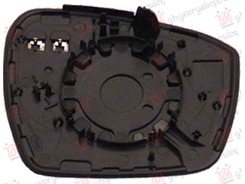 STAKLO RETROVIZORA SA GREJACEM (ASFERICNO)