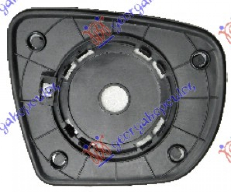 STAKLO RETROVIZORA SA GREJACEM (KONVEKSN