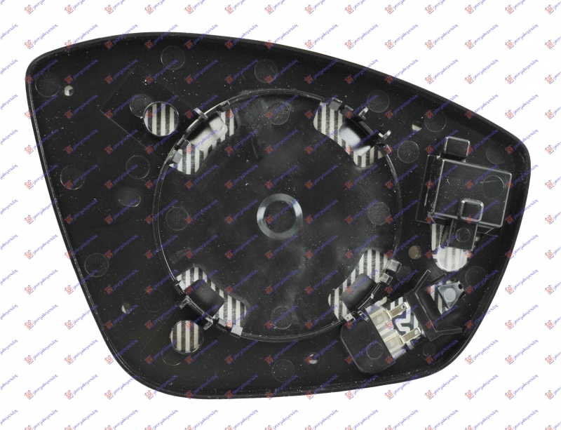 STAKLO RETROVIZORA SA GREJACEM (KONVEKSN