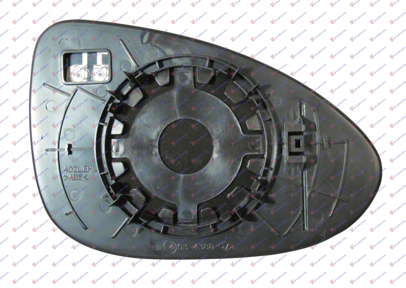 STAKLO RETROVIZORA SA GREJACEM (KONVEKSN