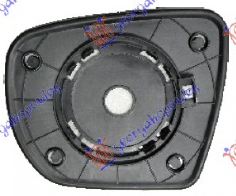 STAKLO RETROVIZORA SA GREJACEM (KONVEKSN