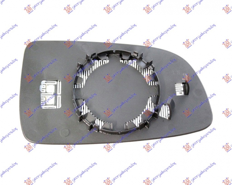 STAKLO RETROVIZORA SA GREJACEM (KONVEKSN