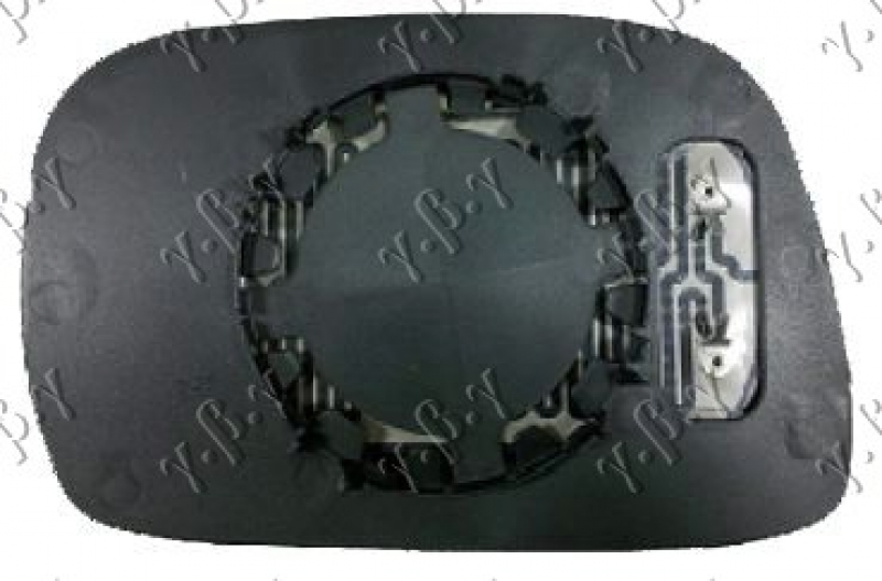 STAKLO RETROVIZORA SA GREJACEM (KONVEKSN