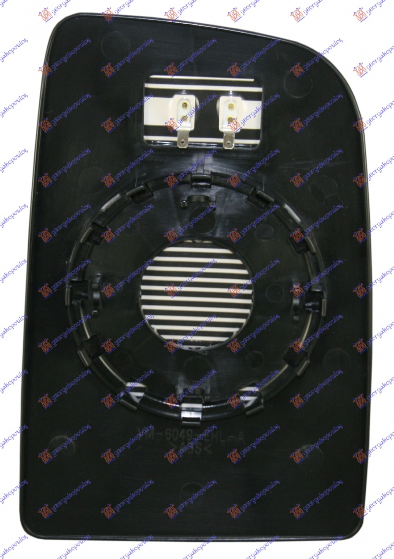 STAKLO RETROV.SA GREJACEM GORNJI DEO (KO