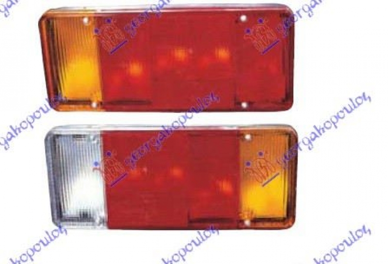 STAKLO STOP LAMPE OTVORENA KAROSERIJA