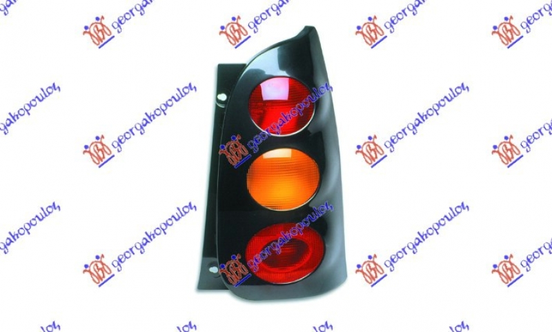 STOP LAMPA -02 CRNI OKVIR  ULO