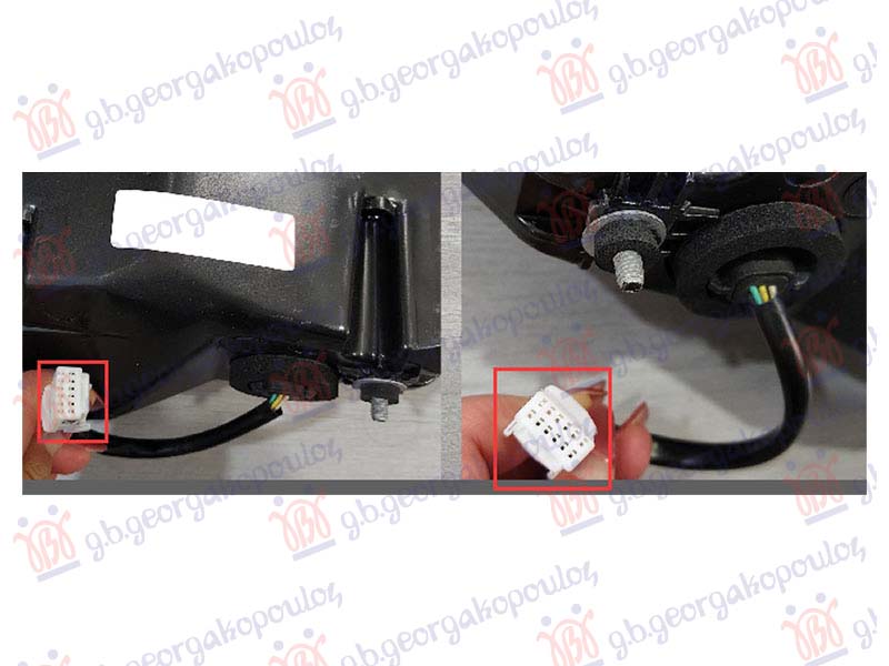 STOP LAMPA CENTRALNA LED (5+5 PIN)