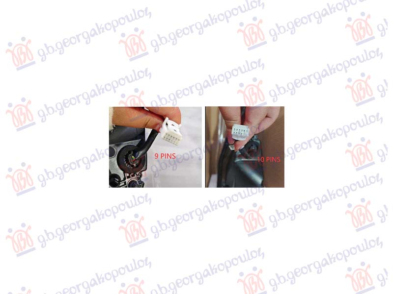 STOP LAMPA CENTRALNA LED (9+10 PIN)