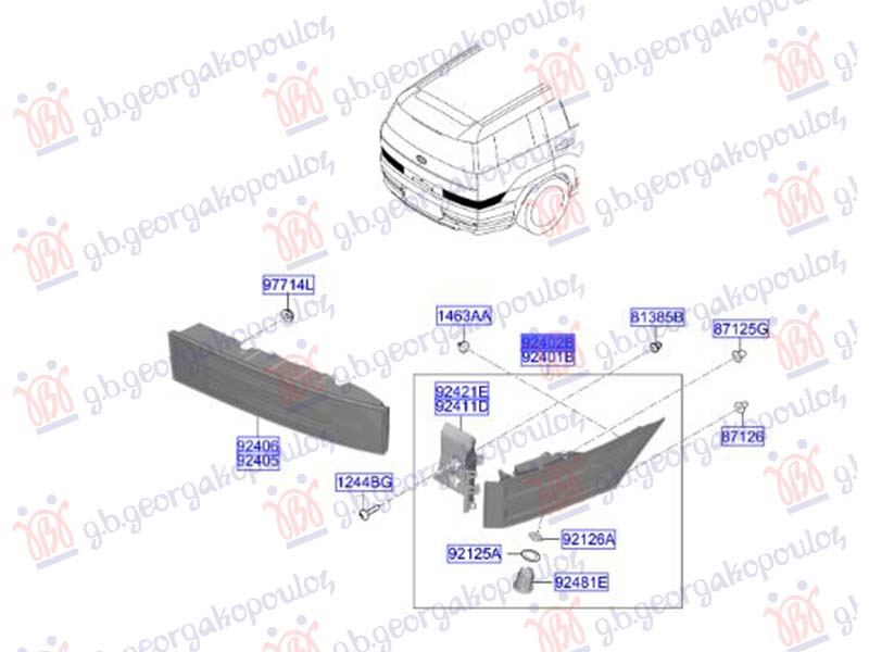 STOP LAMPA SPOLJASNJA LED (DEPO)