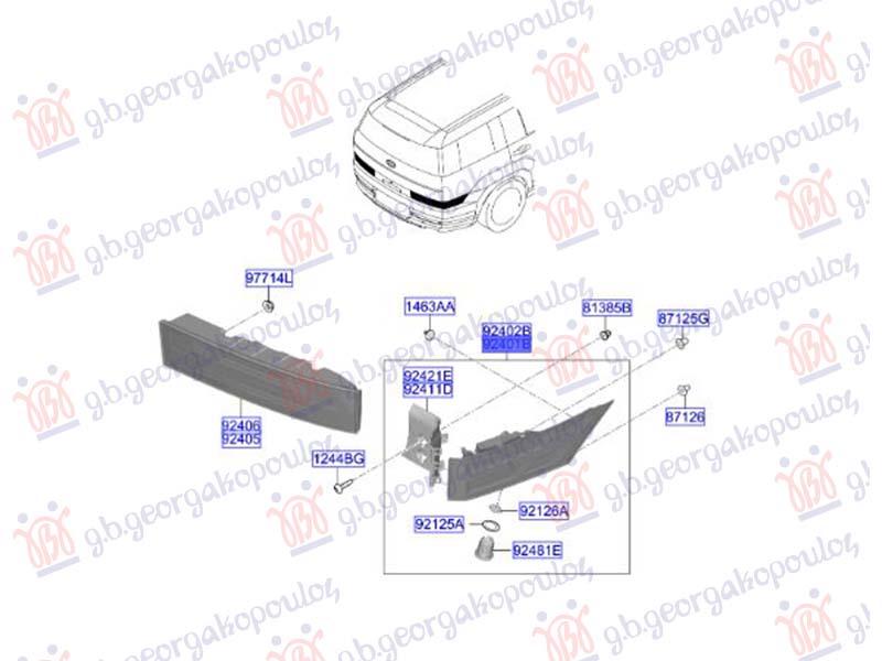 STOP LAMPA SPOLJASNJA LED (DEPO)