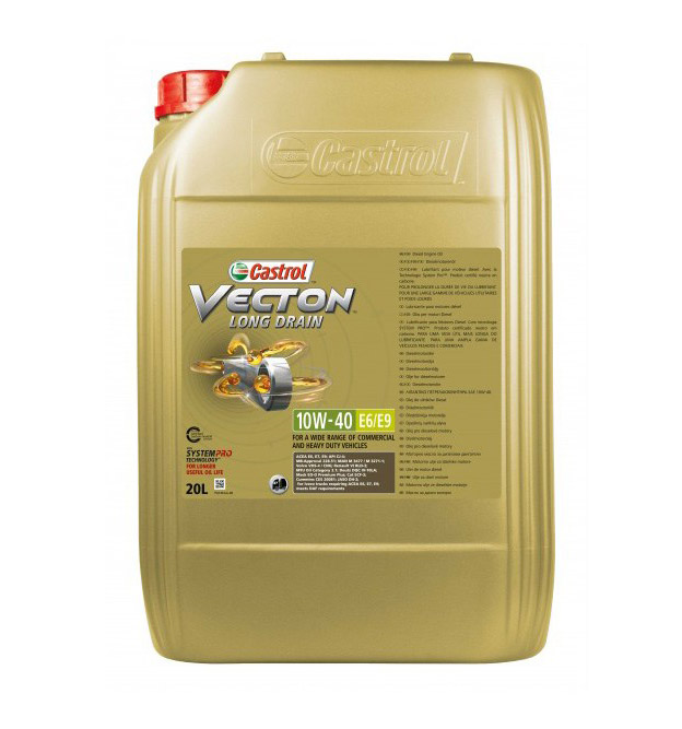 Ulje 20L CASTROL  VECTON  10W-40  LONG DRAIN E6/E9  
