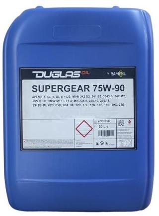 Ulje 20L DUGLAS SUPERGEAR 75W-90 GL4/GL5