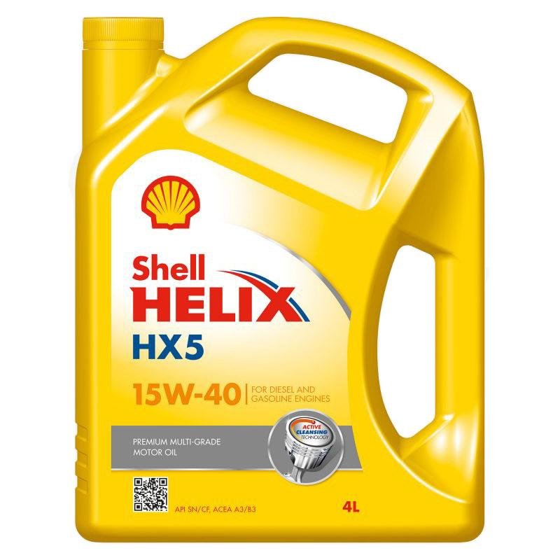 Ulje 4L SHELL HELIX  HX5  15W40