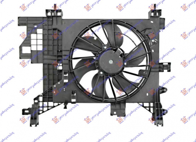 VENTILATOR 1.5 DIZEL (385mm) (2+2 PIN)