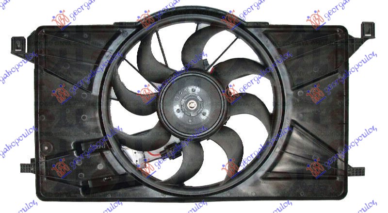 VENTILATOR 1.6 BENZIN (390mm) (2PIN)