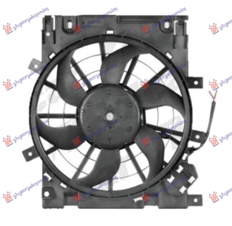 VENTILATOR KLIME KOMPLET BENZIN/DIZEL (3 PIN)