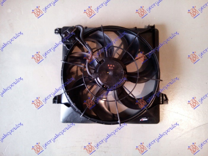 VENTILATOR KOMPLET (2.0/2.2 CRDi) (480mm) (3 PIN)