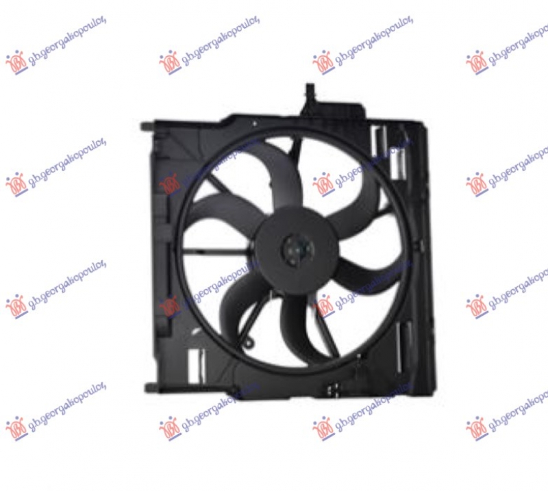 VENTILATOR KOMPLET 2.0/3.0 BENZIN/DIZEL (600W)