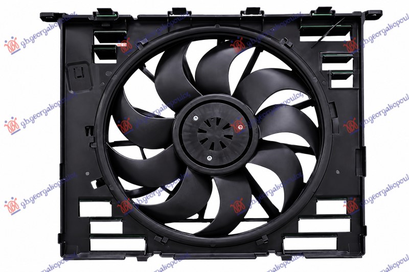 VENTILATOR KOMPLET 2.0/3.0/4.4/6.6 BENZIN/DIZEL