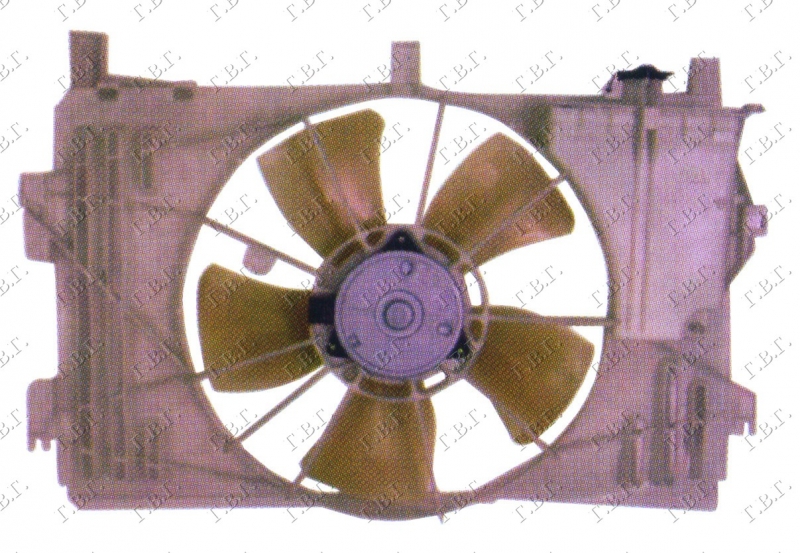 VENTILATOR KOMPLET BENZ.NA ZABICE