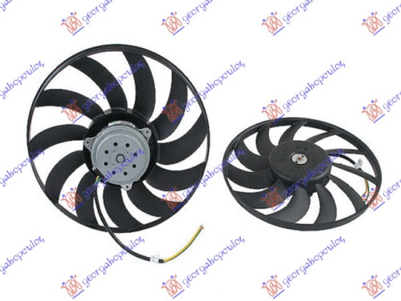 VENTILATOR (MOTOR+NOSAC) BEN-DIZ (380mm)