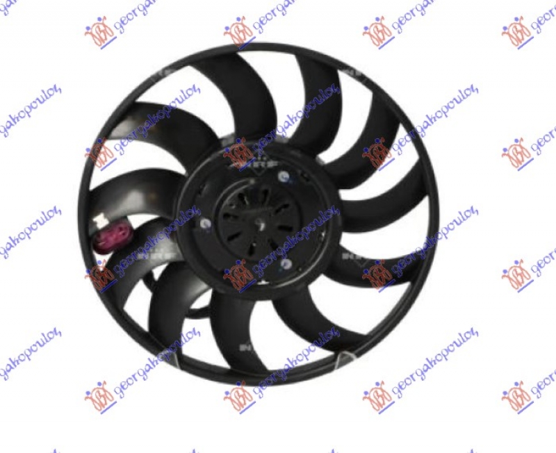 VENTILATOR(MOT+ELIS)(390MM)(4PIN)