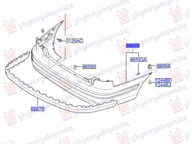 ZADNJI BRANIK SEDAN (O)