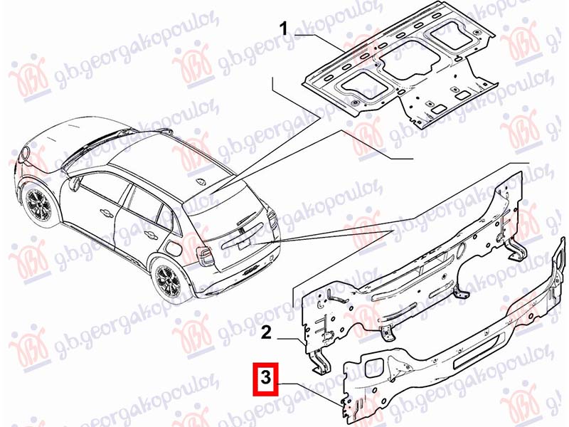 ZADNJI VEZNI LIM SPOLJASNJI (O)