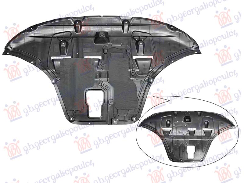 ZASTITA MOTORA ISPOD BRANIKA (1.6L DIZEL)