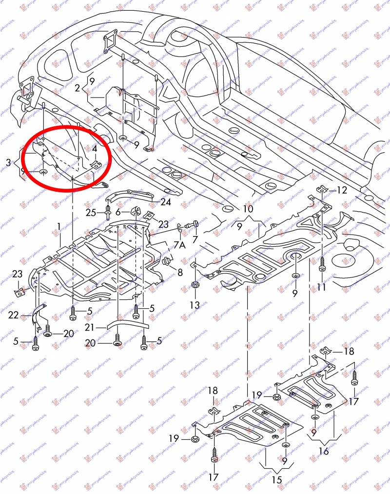 ZASTITA MOTORA PLASTICNA