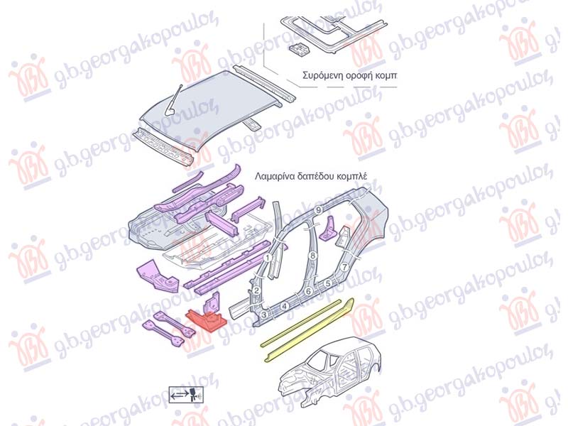 ZASTITA PODA PREDNJA