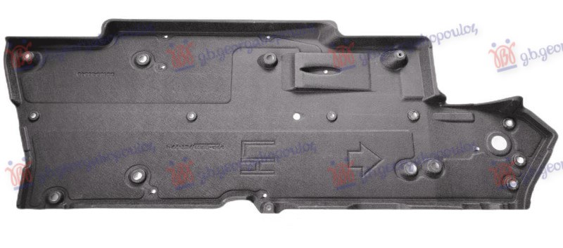 ZASTITA PODA PREDNJA PLASTICNA