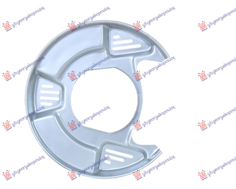 ZASTITA ZADNJEG KOCIONOG DISKA (NOSAC ZASTITE) (PRECNIK ZASTITE 300/125mm) (PRECNIK DISKA 271mm)
