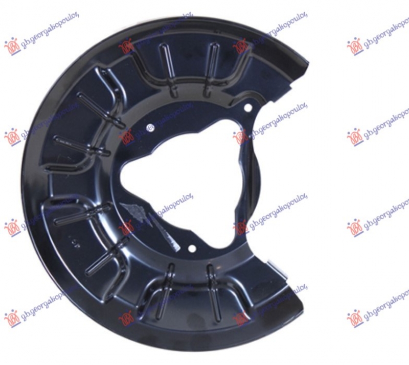 ZASTITA ZADNJEG KOCIONOG DISKA (PRECNIK DISKA 272mm) (ZA VOZILA BEZ ELEKTRICNE RUCNE KOCNICE)