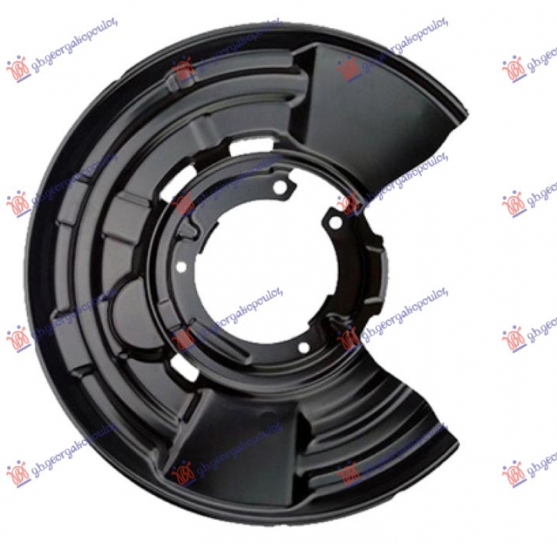 ZASTITA ZADNJEG KOCIONOG DISKA (PRECNIK DISKA 345mm) ALUMINIJUM