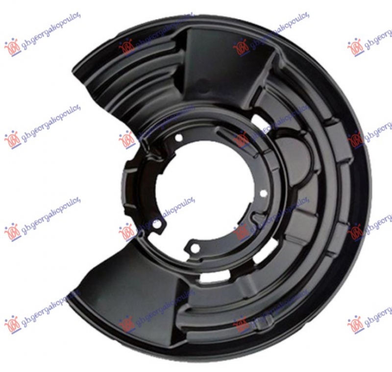 ZASTITA ZADNJEG KOCIONOG DISKA (PRECNIK DISKA 345mm) ALUMINIJUM