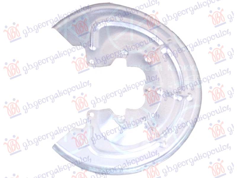 ZASTITA ZADNJEG KOCIONOG DISKA (PRECNIK ZASTITE 265/90mm) (PRECNIK DISKA 265/90mm)