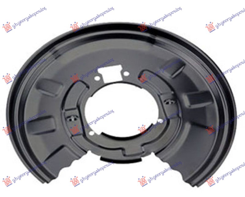 ZASTITA ZADNJEG KOCIONOG DISKA (PRECNIK ZASTITE 342/110mm) (PRECNIK DISKA 320mm)