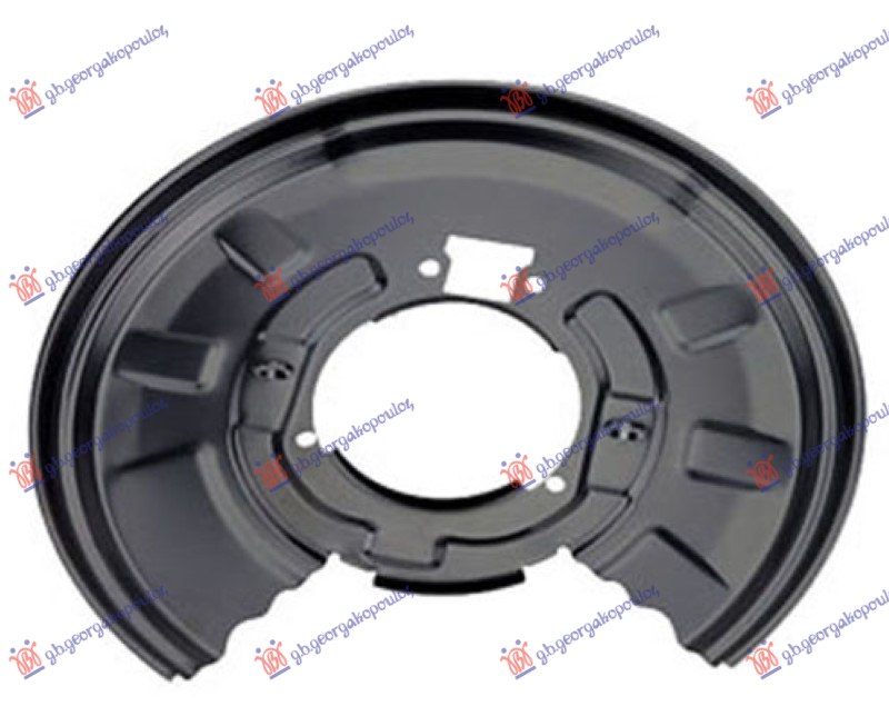 ZASTITA ZADNJEG KOCIONOG DISKA (PRECNIK ZASTITE 342/110mm) (PRECNIK DISKA 320mm)